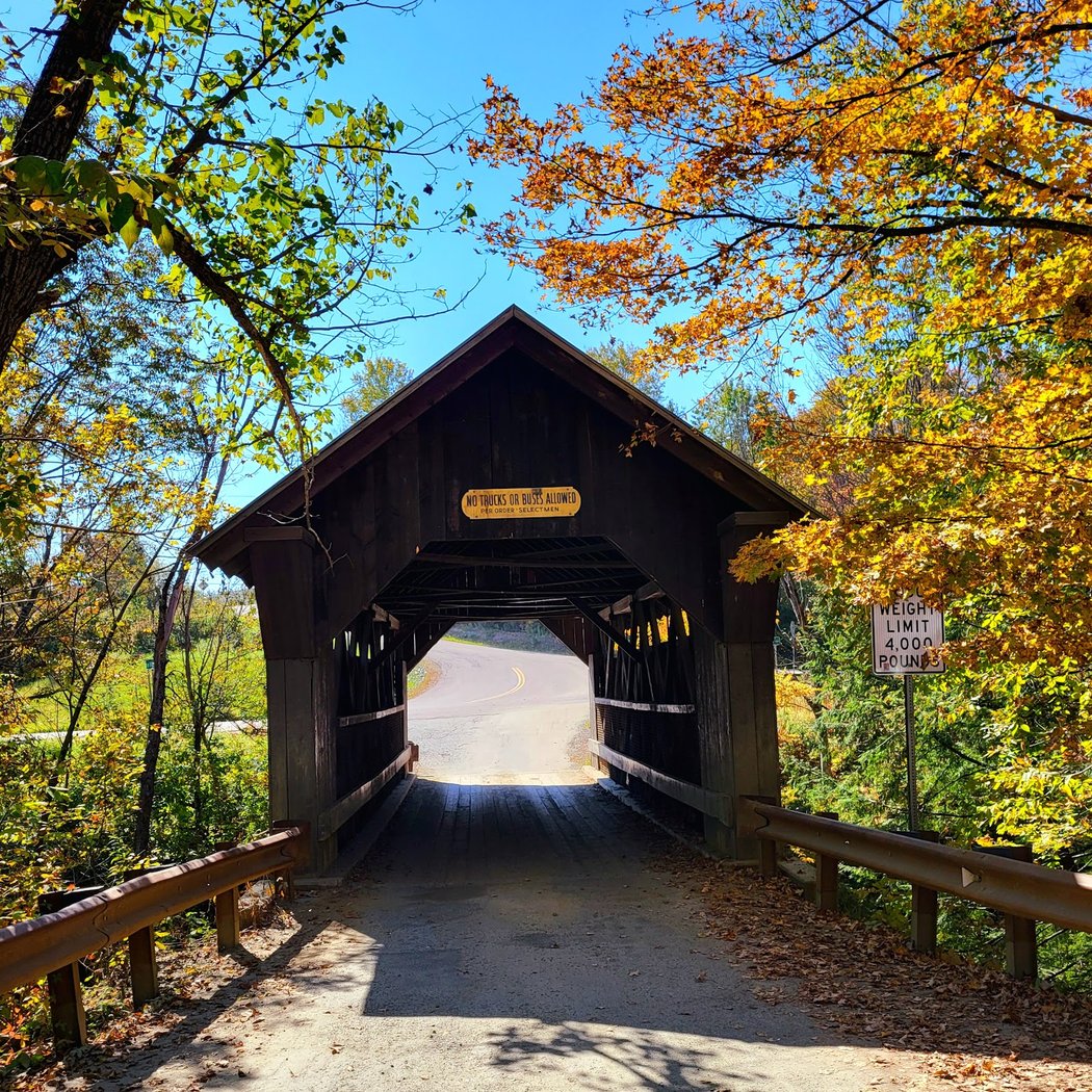 Historic Gold Brook Covered Bridge 1