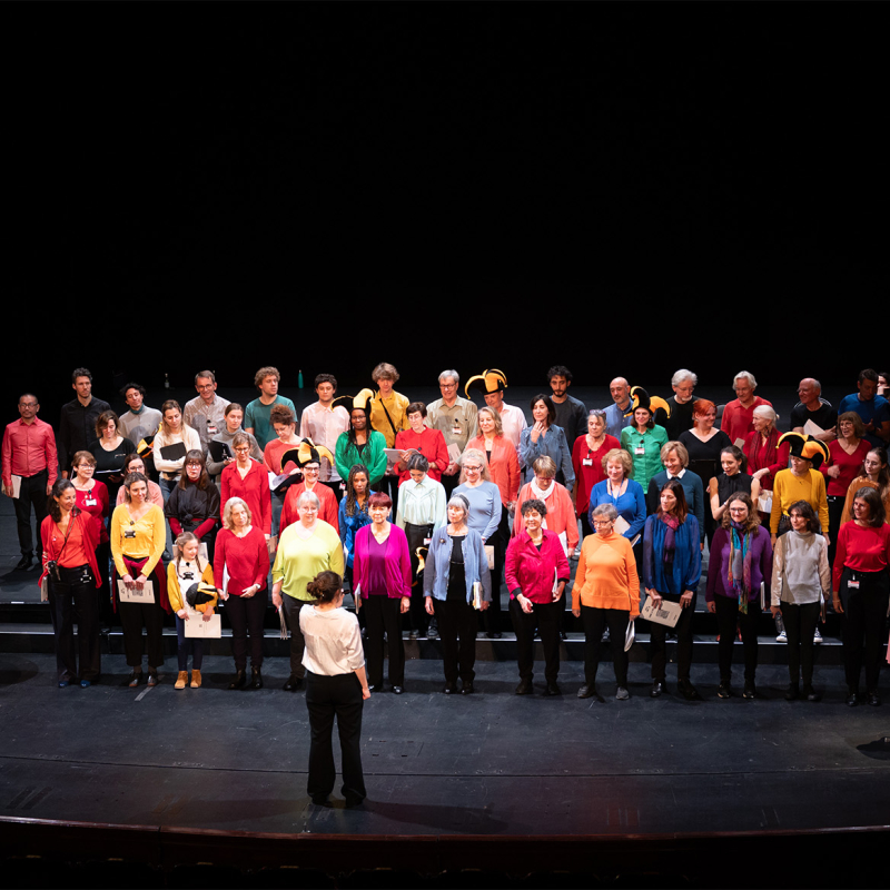 La chorale participative « Comme ça vous chante » 1