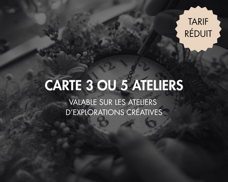 Ateliers d'exploration créatives 1