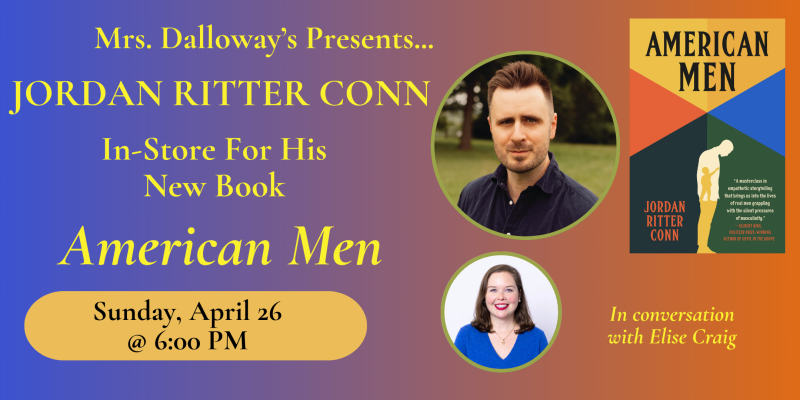 Jordan Ritter Conn's "AMERICAN MEN" 1