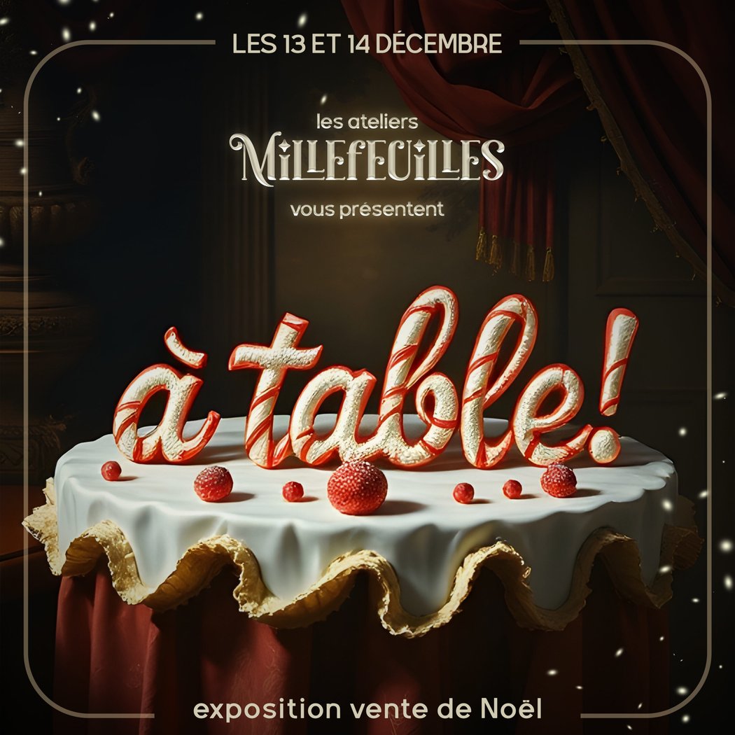 Exposition-vente de Noël des artistes de MilleFeuilles 1
