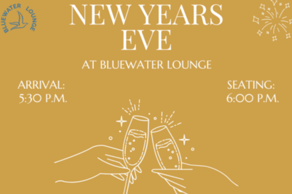 New Years Eve Dinner at Bluewater Lounge 1