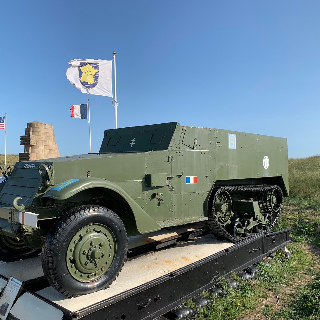 Utah Beach D-Day Landing Memorial and Monument of the Landing of the French 2nd Armored Division 3