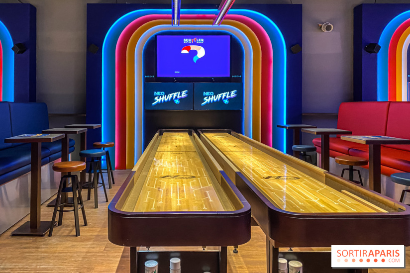 Shuffled Paris — Shuffleboard & Bar à Jeux (Boom Boom Villette) 3
