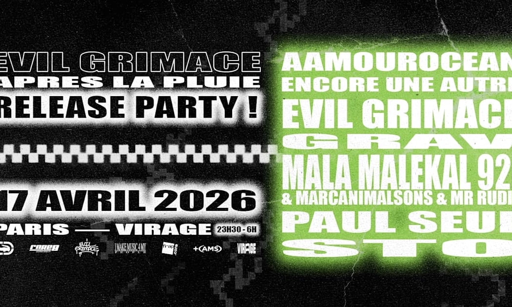 Evil Grimace 'après La Pluie' Release Party 1