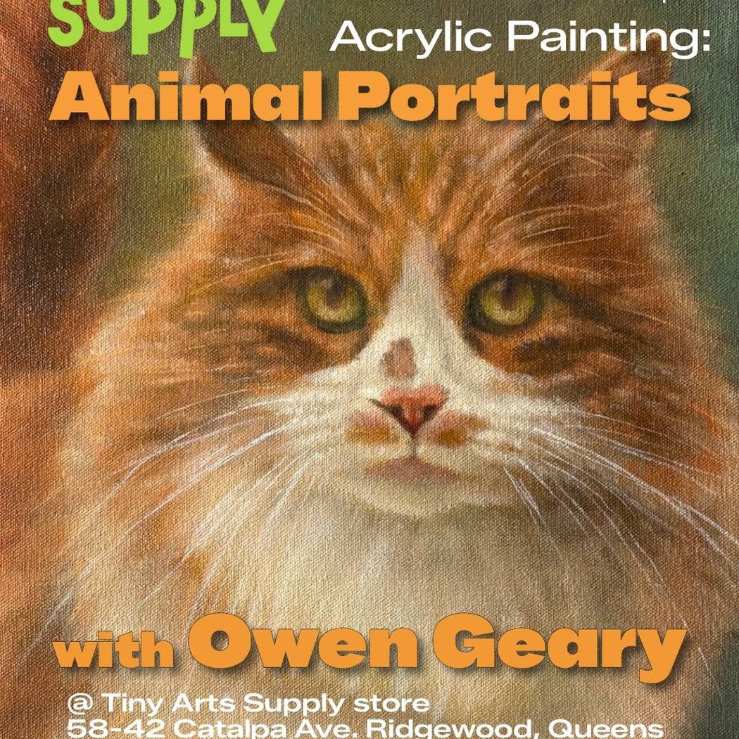 Acrylic Painting: Animal Portraits with Owen Geary 1