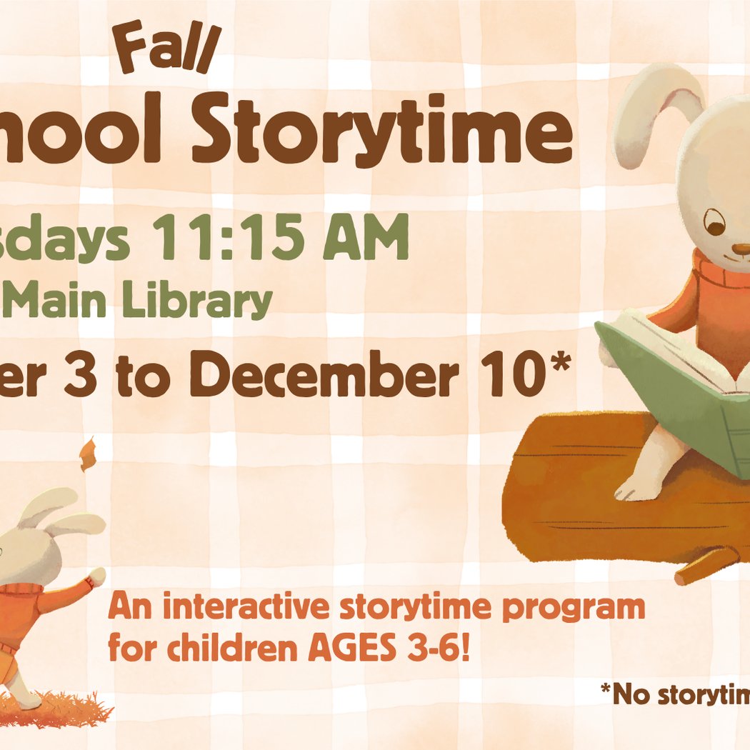 Preschool Storytime 1