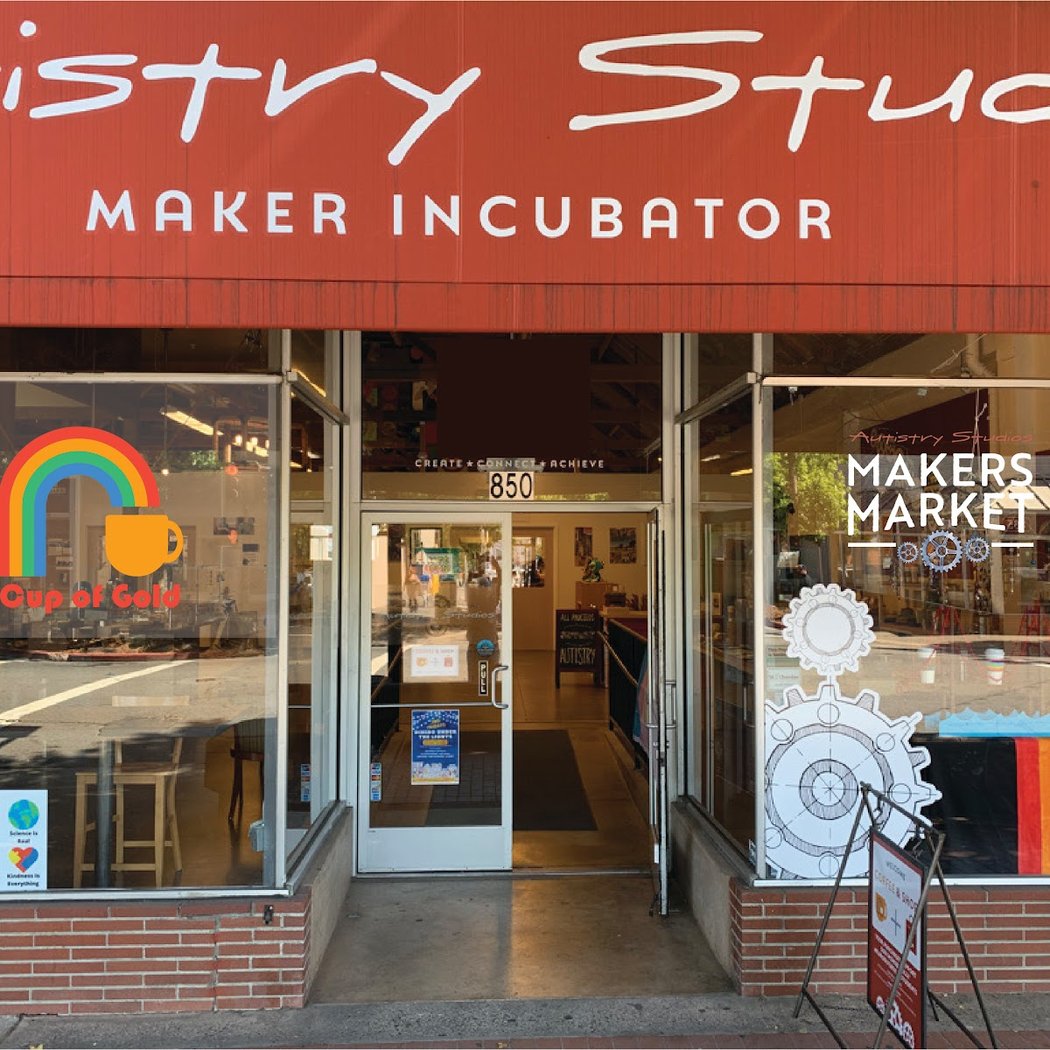 Autistry Studios Makers Market & Double Rainbow Ice Cream & Coffee Cafe 3