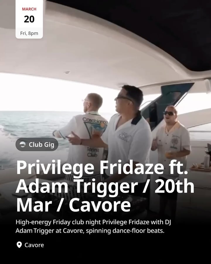Privilege Fridaze ft. Adam Trigger 1