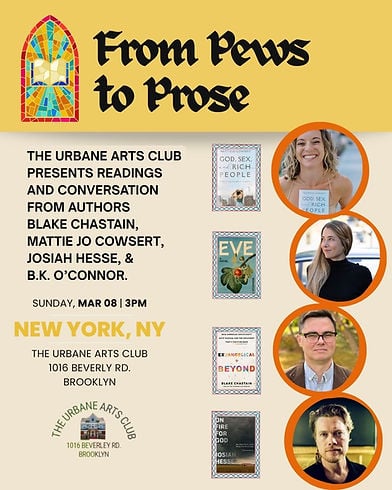 From Pews to Prose 1