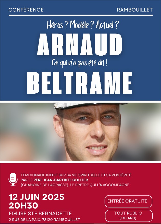 Conférence sur Arnaud Beltrame 1