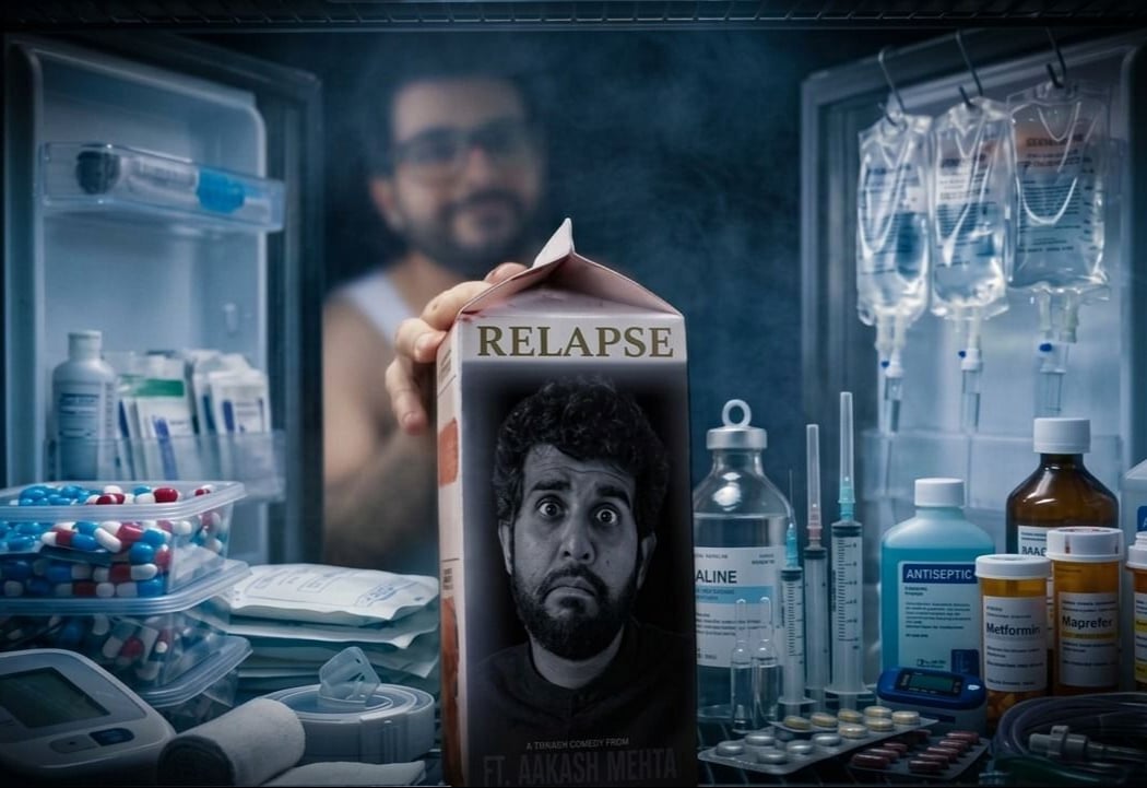 Relapse - A Stand-up Comedy Show by Aakash Mehta 1