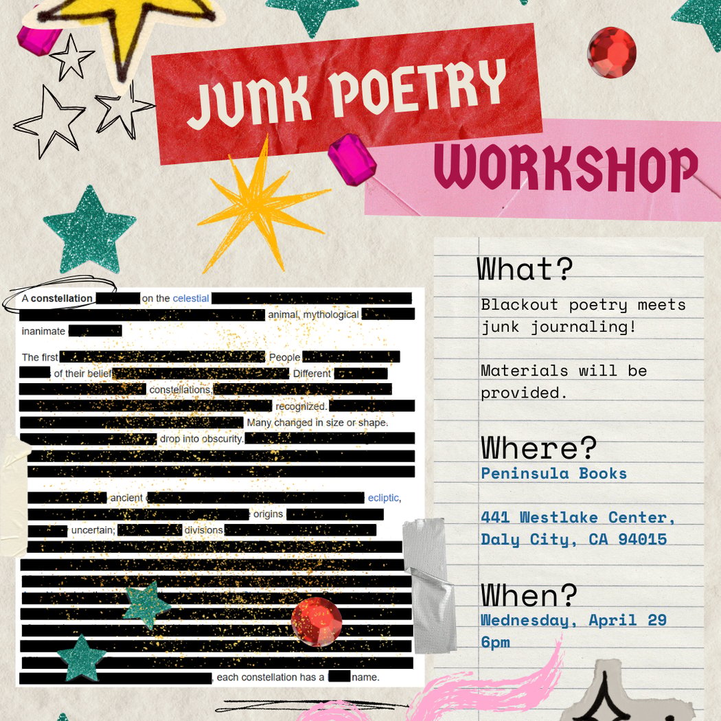 Junk Poetry Workshop 1