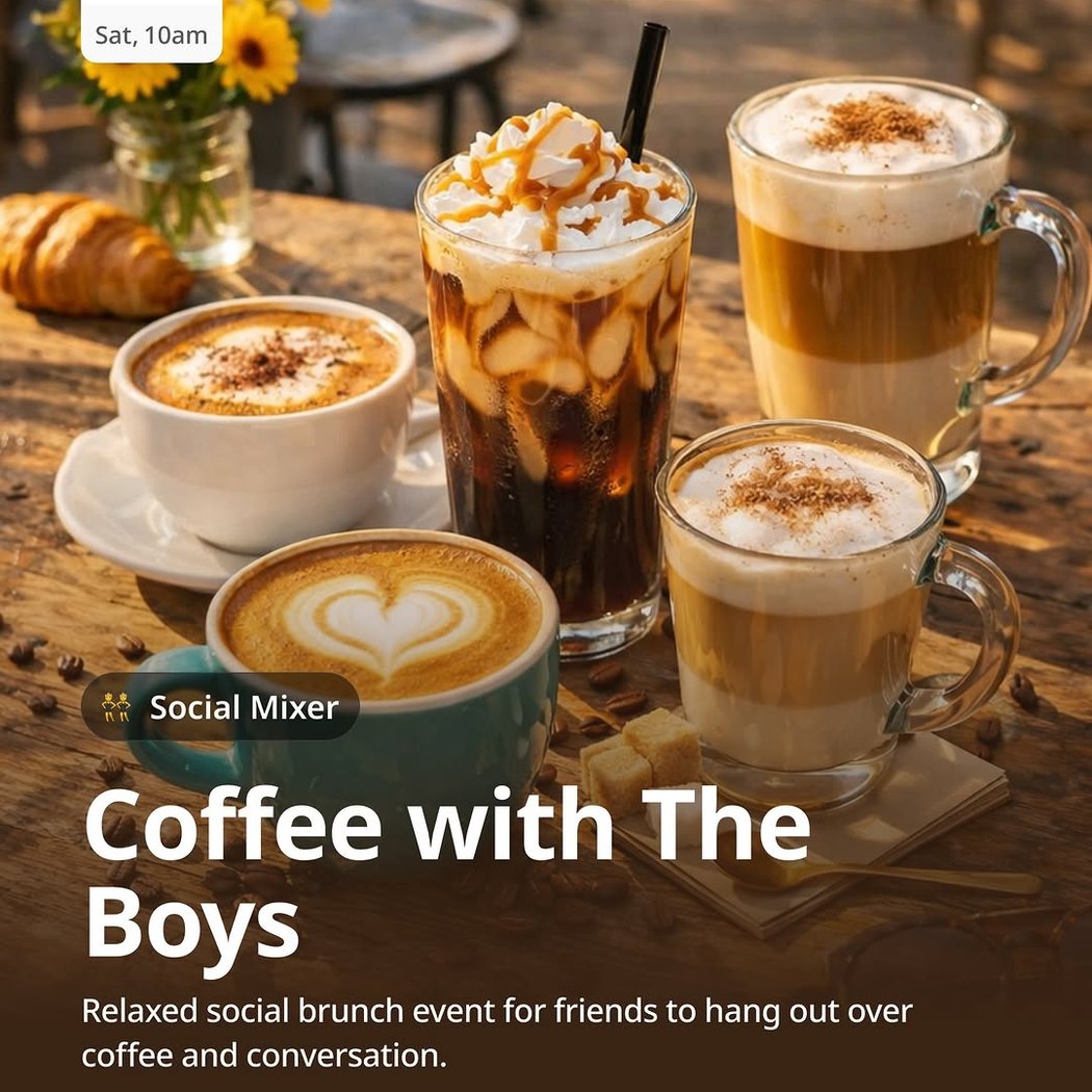 Coffee with The Boys 1