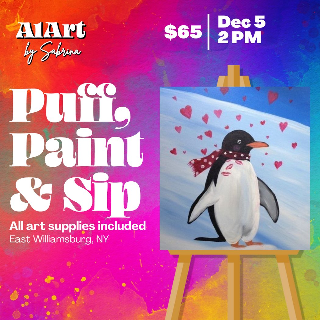 Puff, Paint and Sip Art Studio 1