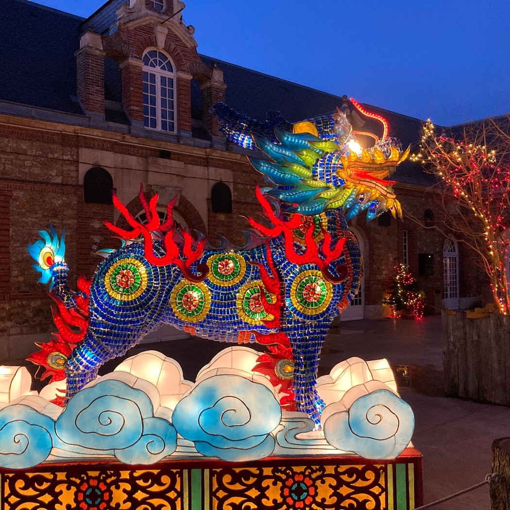 Le Bal des Esprits, les lumières sauvages de Thoiry 1