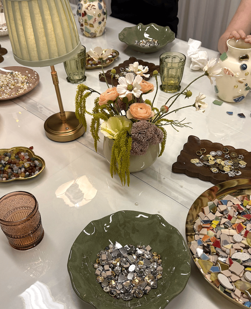 Mosaic Vase Workshop 5
