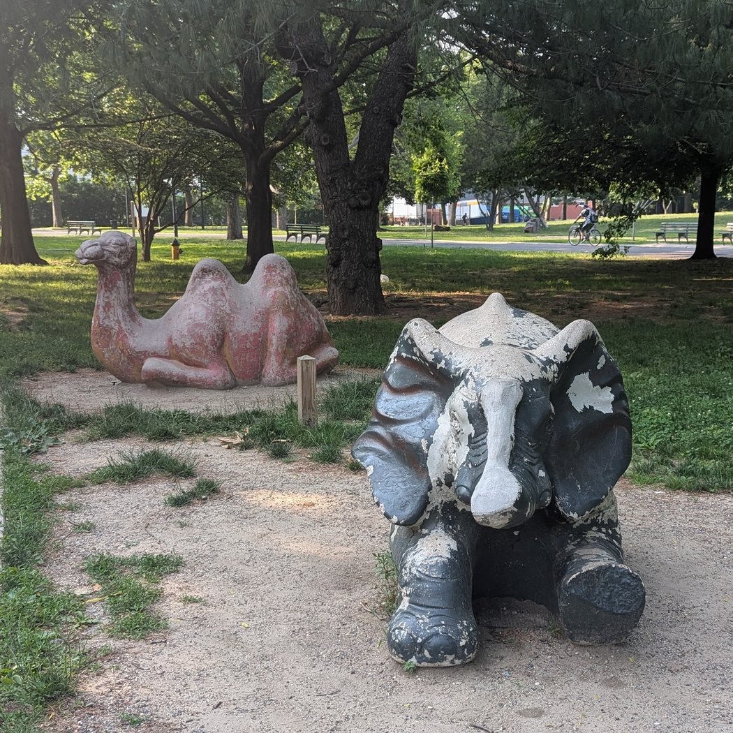The Home of NYC Parks' Retired Playground Animals 1