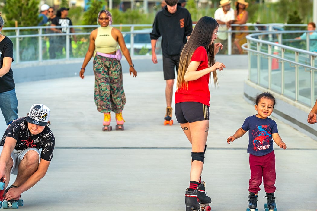Summer Roller Skating on The Ribbon 2