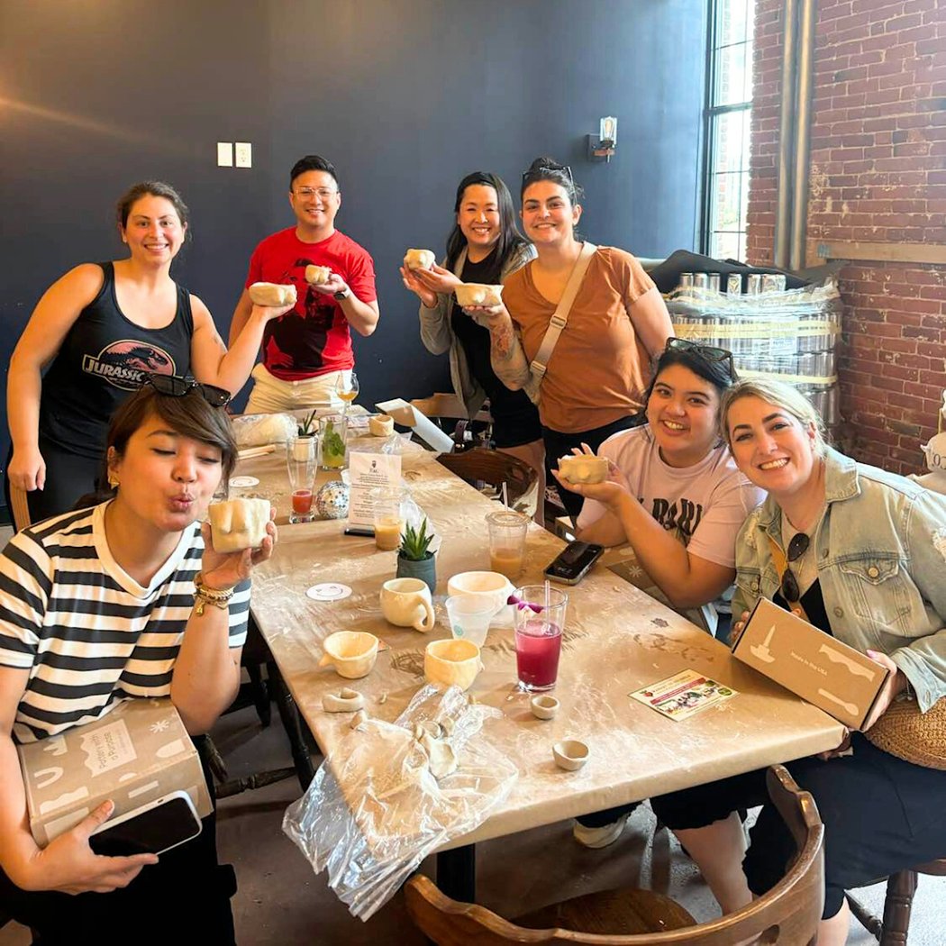 Sip & Sculpt Pottery Workshop 3