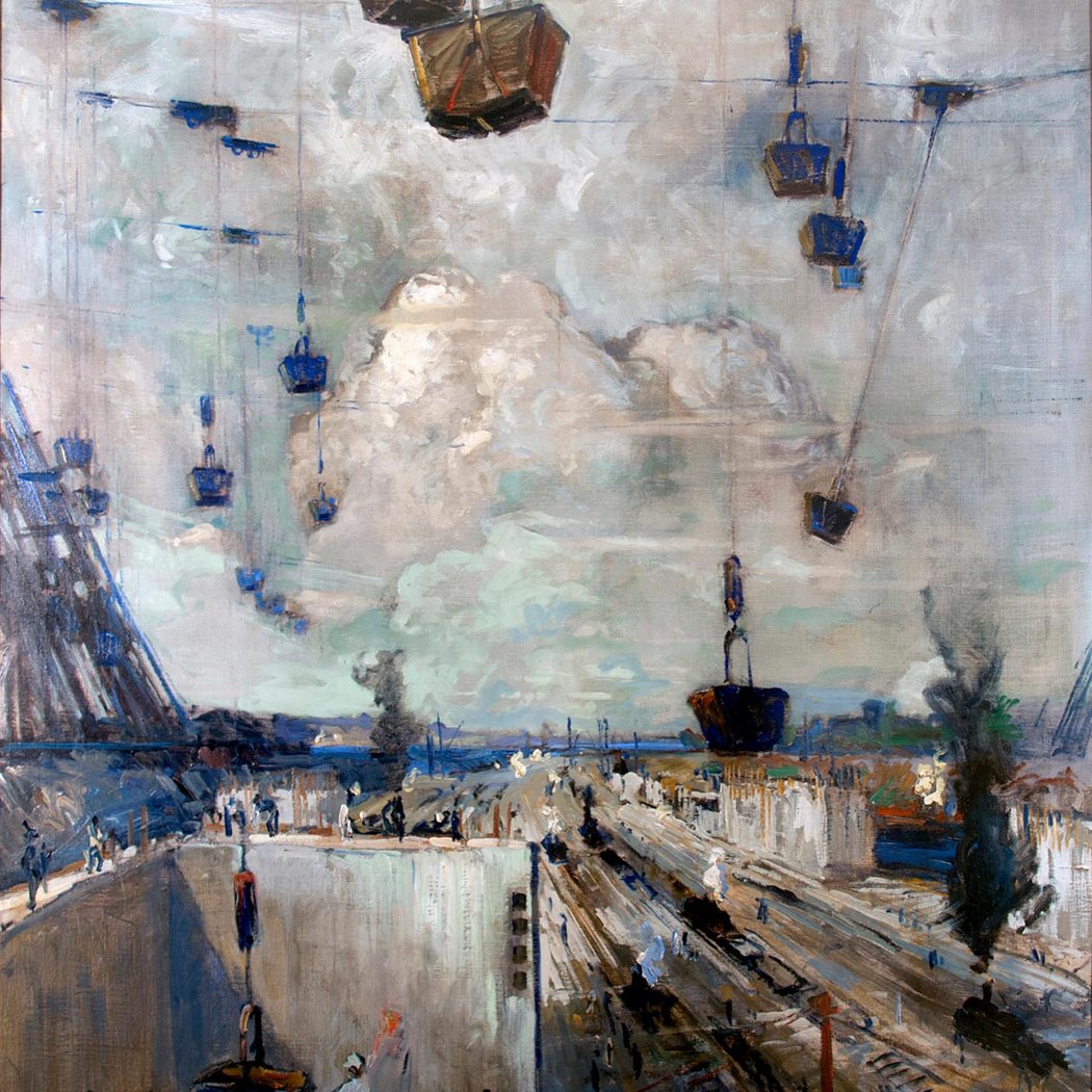 Oh Panama!: Jonas Lie Paints the Panama Canal 1