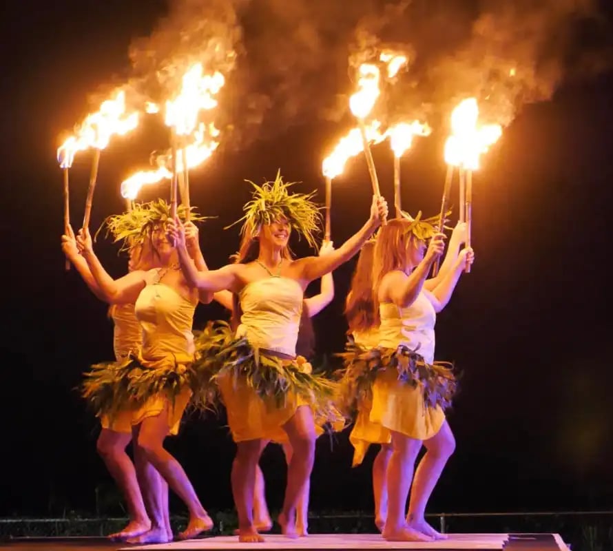Ahi Lele Fire Show 1