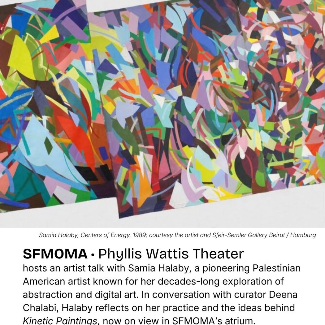 Samia Halaby reflects on her practice and Kinetic Paintings 1