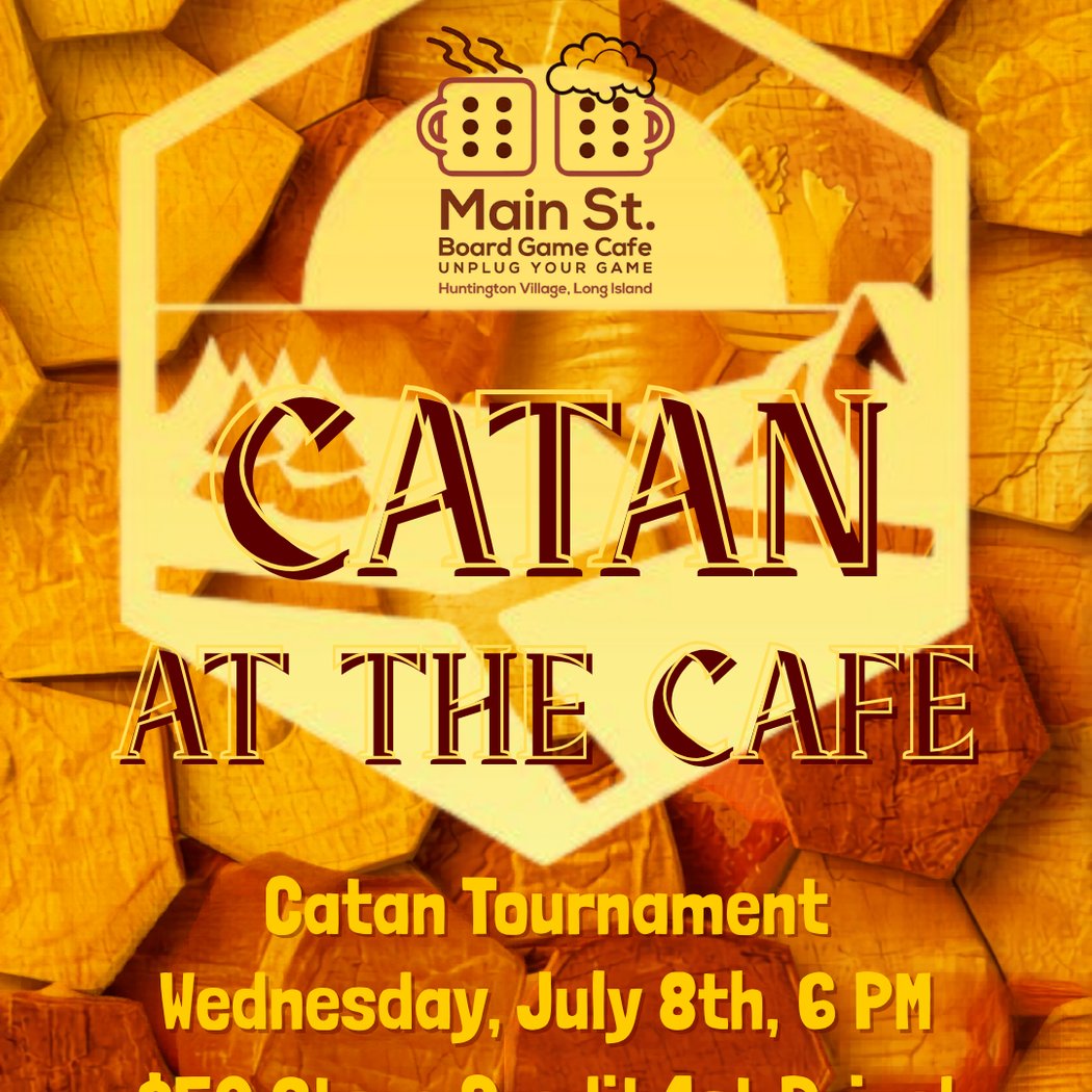 Catan at the Cafe! 1