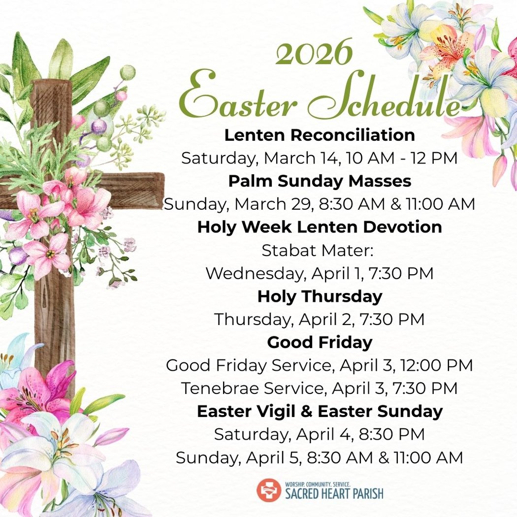 Easter Services Lent, Holy Week, and Easter 1