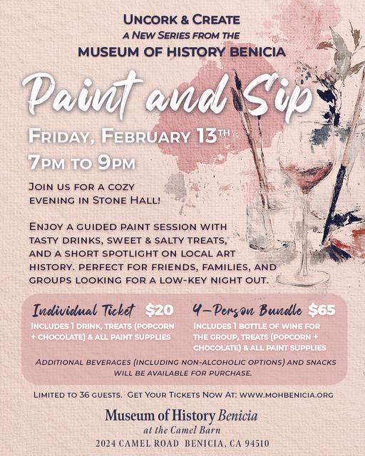 Paint & Sip: Uncork and Create Series 1