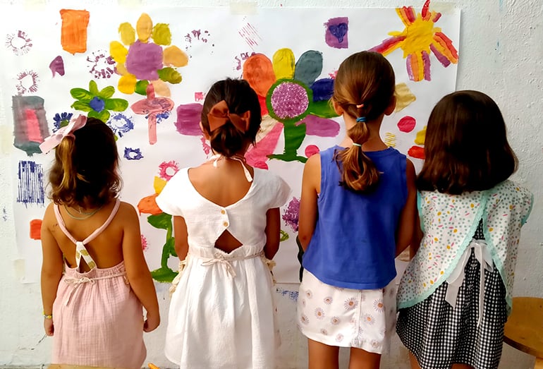 La Araña, arte para niños 2