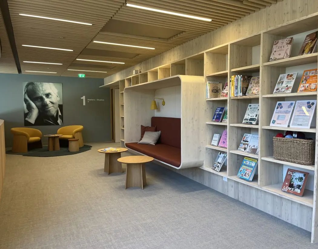 Médiathèque Jean D'ormesson 2