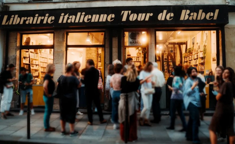 Tour de Babel - Librairie italienne 2