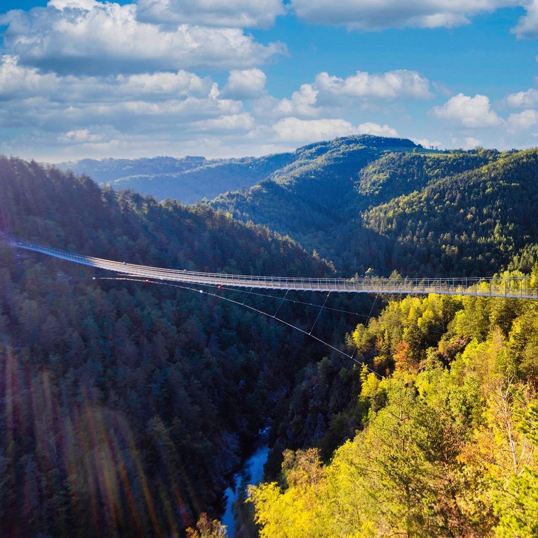 Passerelle des Gorges du Lignon 2