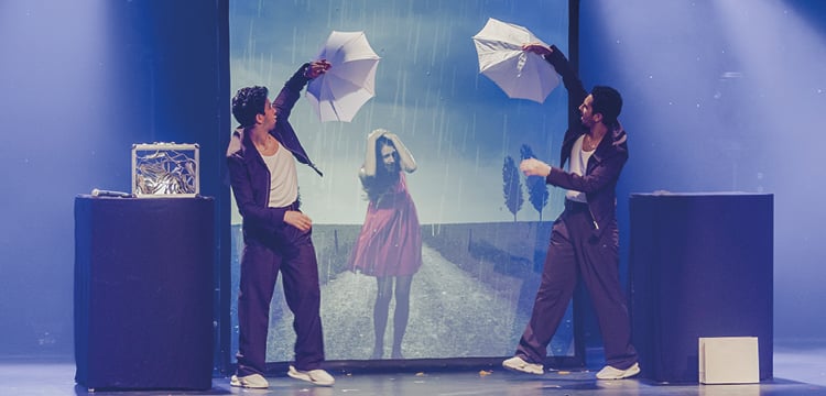 Les French Twins dans Digital illusionists 1
