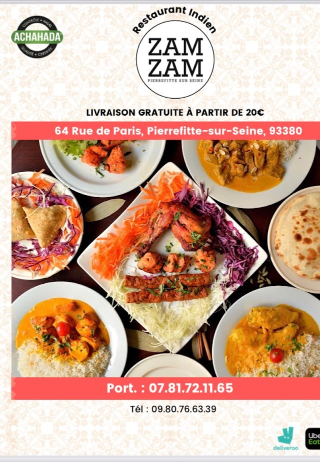 Zam Zam restaurant indian(certifiee achahada) 3