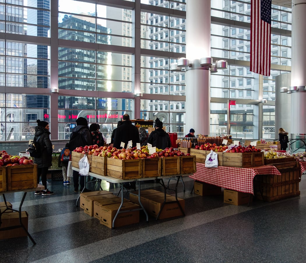 Staten Island Ferry Whitehall Terminal Greenmarket 2
