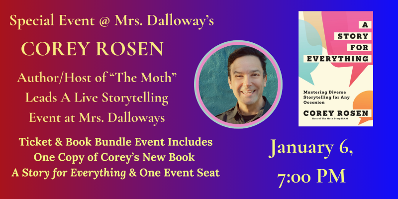 Corey Rosen Leads An Evening Of Live Storytelling & Interactive Inspiration 1