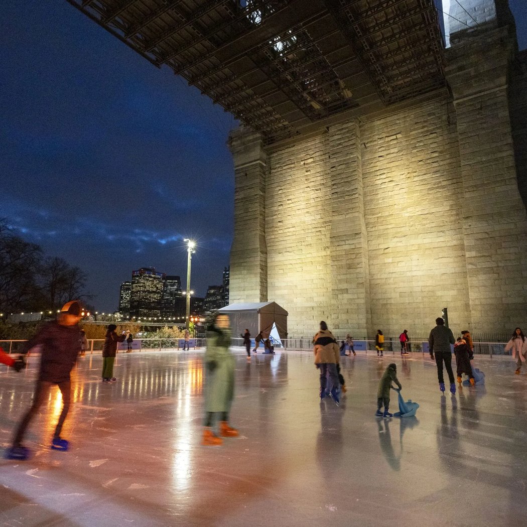 First Day of Ice Skating at Roebling Rink 1