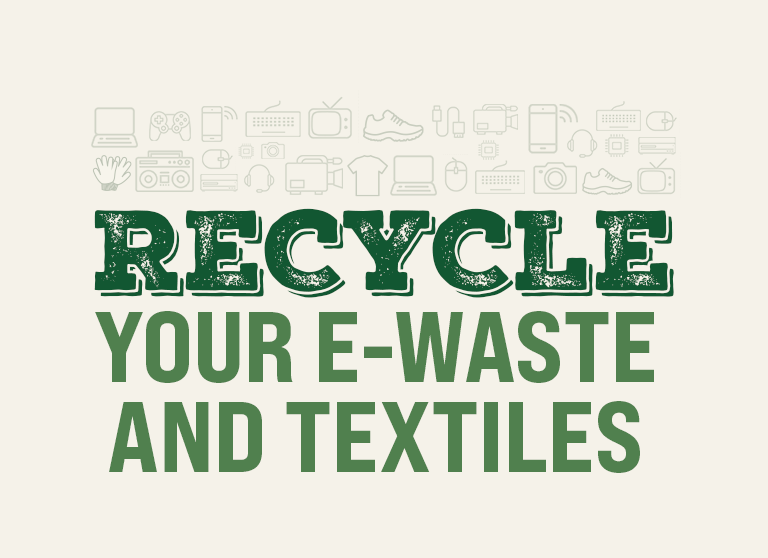 Electronics and Textiles Recycling Event 2