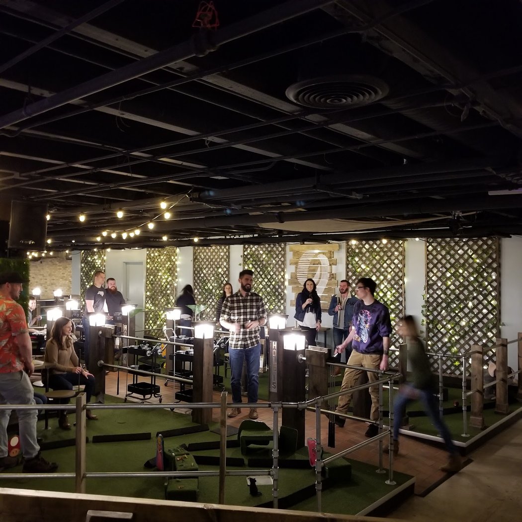 Nine Below | Build-Your-Own Mini Golf Bar - A Bars & Recreation Experience 3