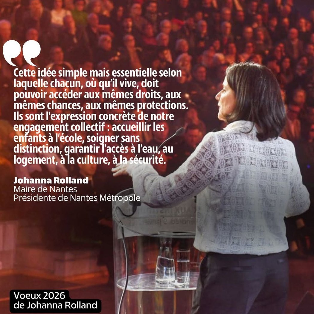 Cérémonie des vœux 2026 aux institutionnels de Johanna Rolland 1