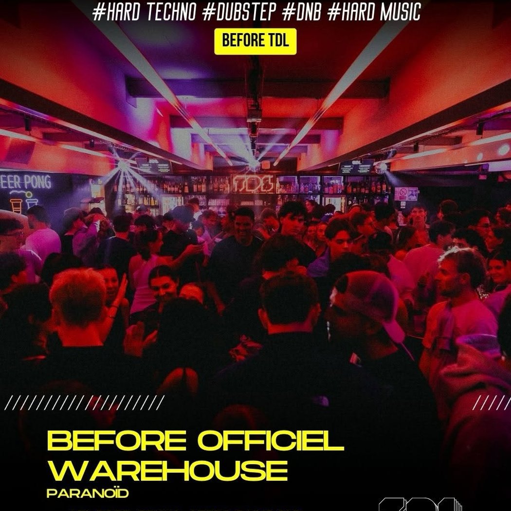 Before du Warehouse avec Collectif Paranoide 1