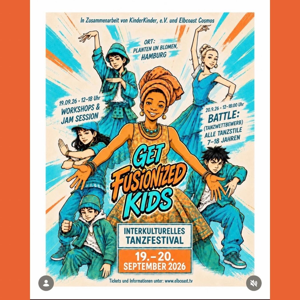 Get Fusionized Kids Interkulturelles Tanzfestival