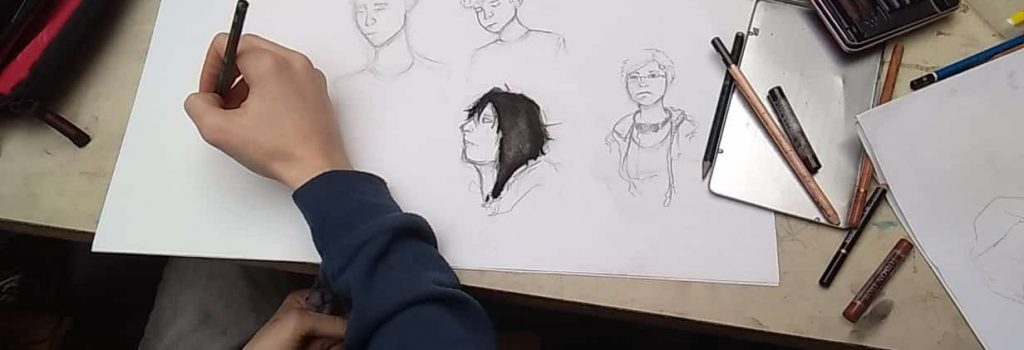 Cours de dessin pour adolescents 1