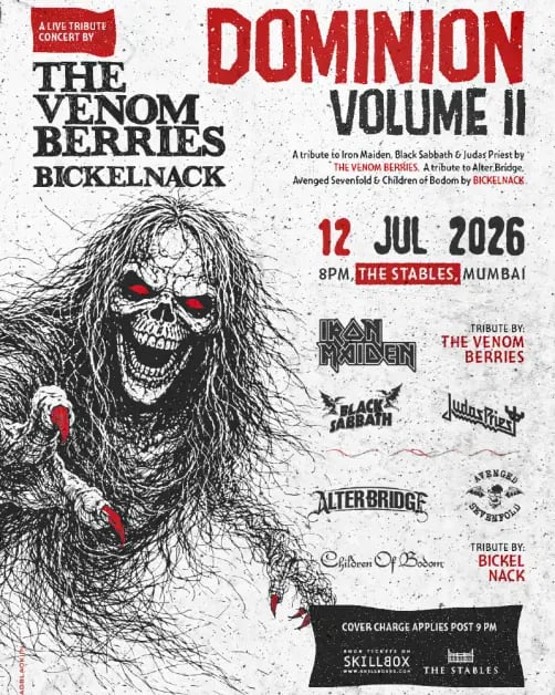 Gods of metal : A live tribute concert by The Venom Berries 2