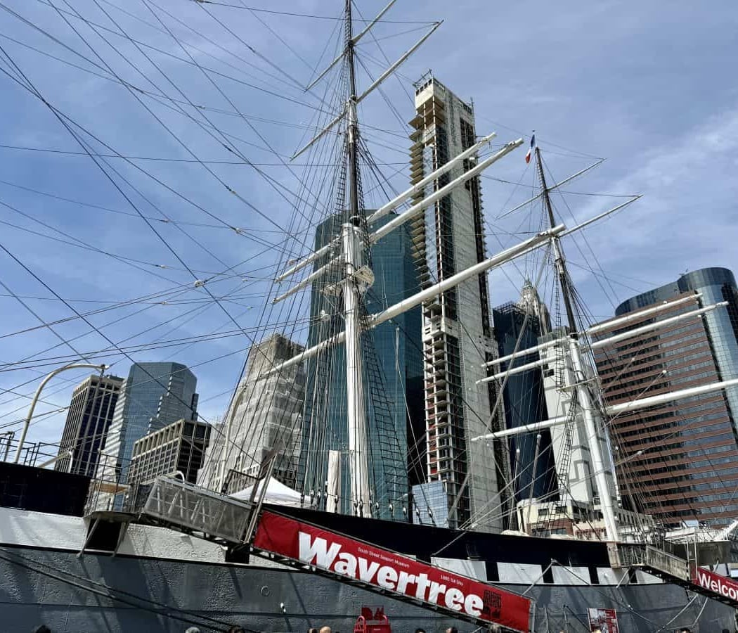 Tall Ship Wavertree, South Street Seaport Museum 2