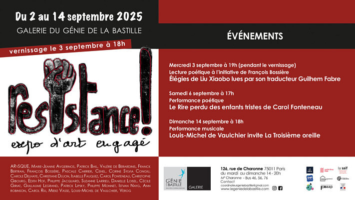 Résistance, expo d'art engagé 2