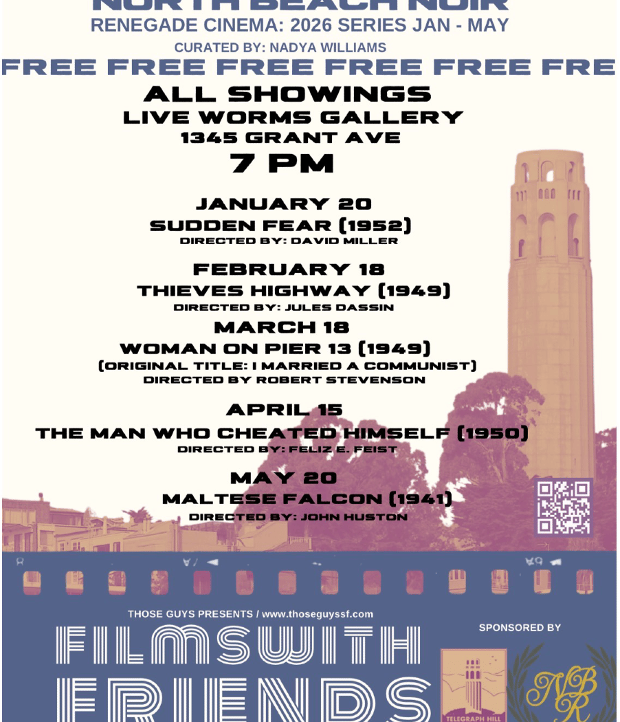 North Beach Noir: Renegade Cinema Night of SF Films 1