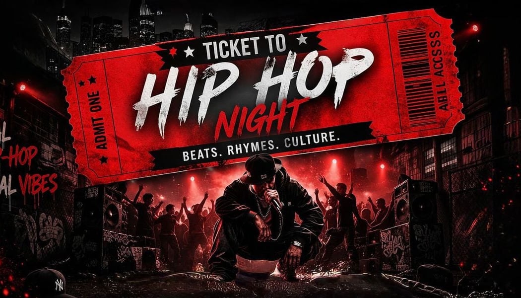 Ticket To Hip Hop Night 1